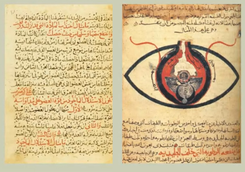 Antique manuscripts